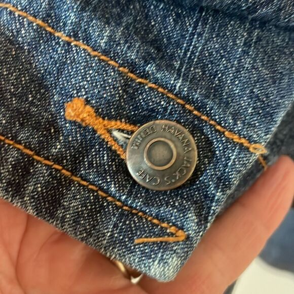 Havana Jack’s Cafe denim jacket, blue, - Picture 2 of 3